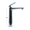 Vòi lavabo nóng lạnh đồng mạ crom niken Juno sofa Teady VCT-2002B